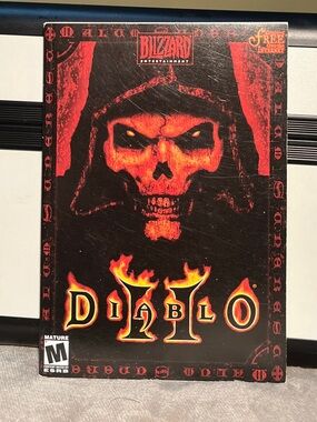Diablo 2 II PC Game Original Instruction Manual Blizzard 1997
